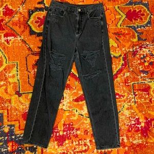 American Eagle Mom Ripped Jeans